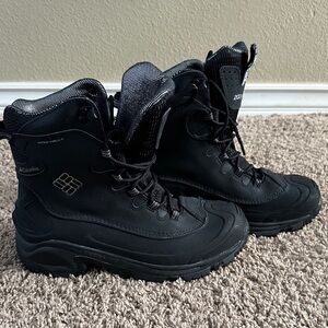 Columbia OmniHeat Black Insulated Snow/Winter Waterproof Boots